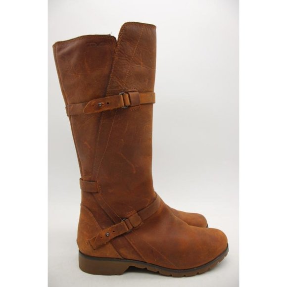 teva womens leather boots